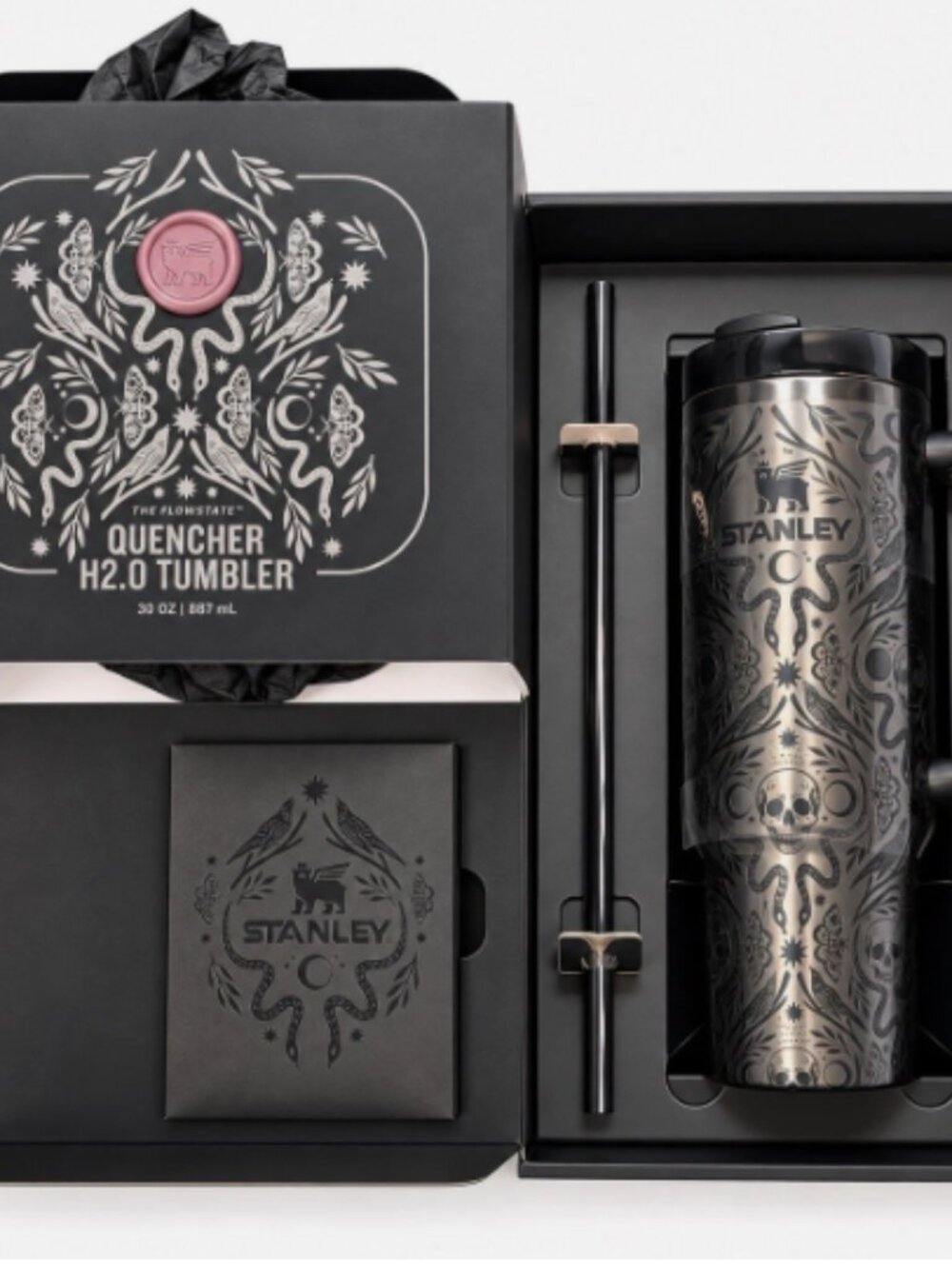 Stanley Halloween Quencher H2.0 FlowState Tumbler | 30oz – Deadly Damask New